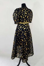 Neet Long Dress w Puffy Sleeve