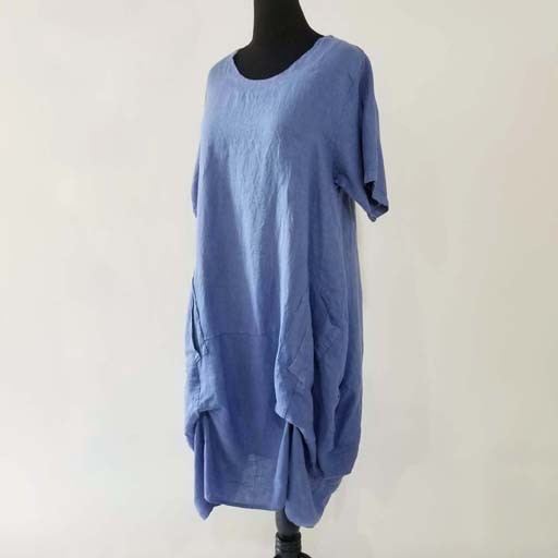 Washable Linen Shirt Dress