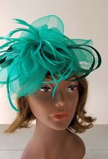 Sophia Collection Satin Braid PillBox w/Mesh and Netting