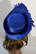 Satin Hat w Feather