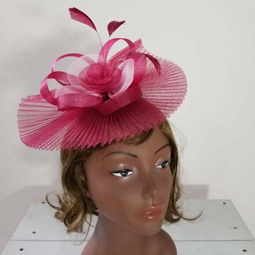 Mesh Veil Two Tone Fascinator