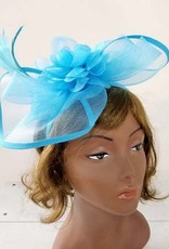 Mesh Veil w Flower Fascinators
