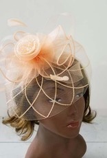Mesh W Feather Fascinator