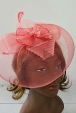 Mesh Veil w Bow Fascinator