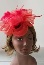 Mesh w Feather Headband