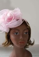 Mesh w Feather Headband