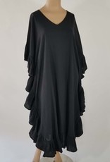 Cotton Gaize Kaftan w Ruffles