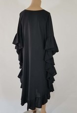 Cotton Gaize Kaftan w Ruffles