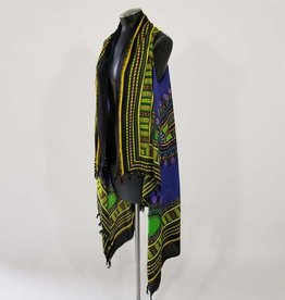 Indian Tropical Dashiki Swing Vest