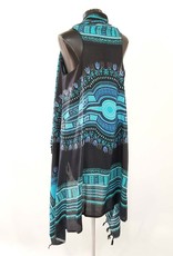 Indian Tropical Dashiki Swing Vest