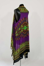 Indian Tropical Dashiki Swing Vest