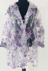 Sterling Styles Lilac Flower Jacket
