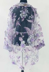 Sterling Styles Lilac Flower Jacket