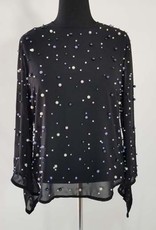 Long Sleeve Top w Beads