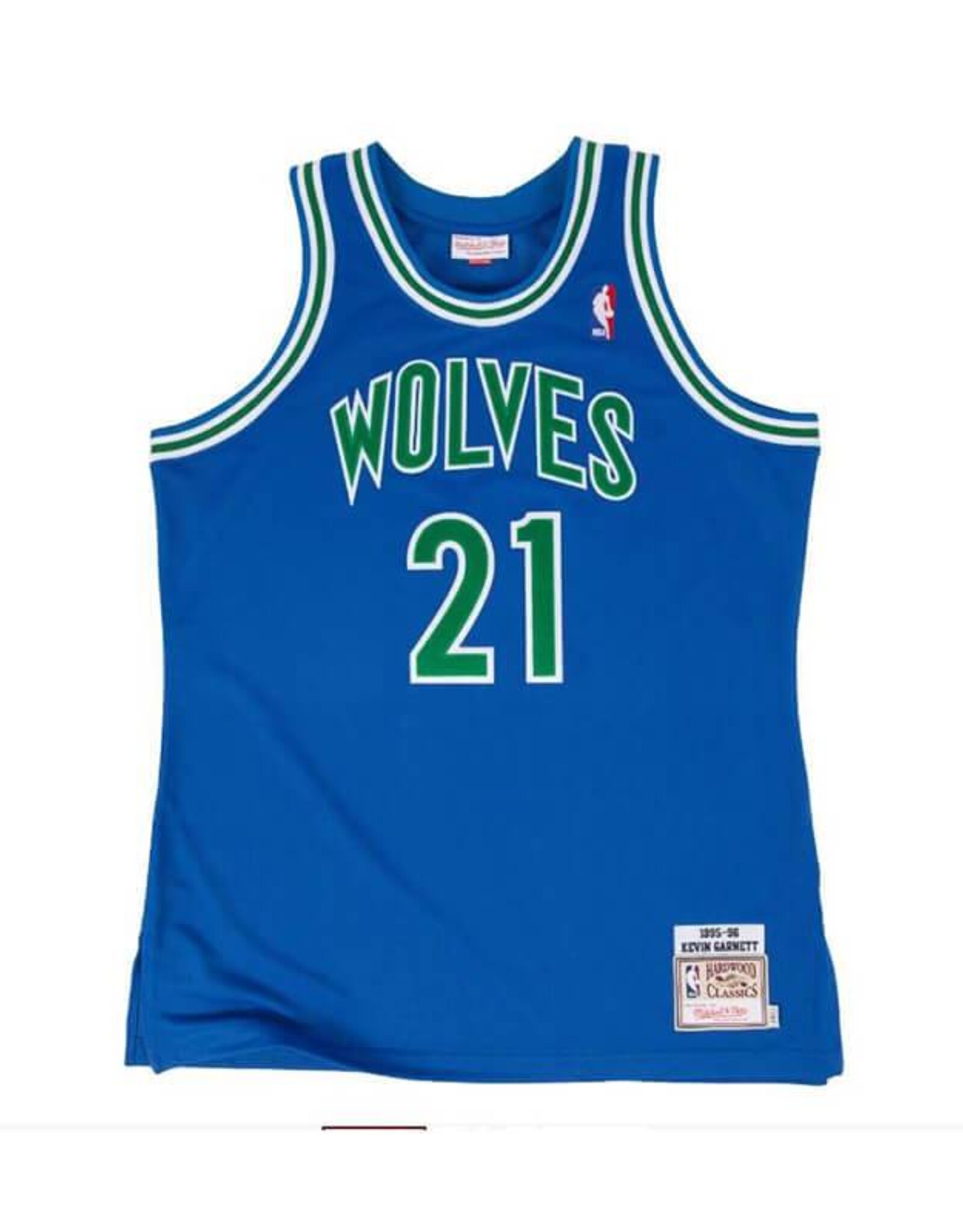 MITCHELL & NESS KEVIN GARNETT 1995-96 AUTHENTIC JERSEY MINNESOTA TIMEBERWOLVES