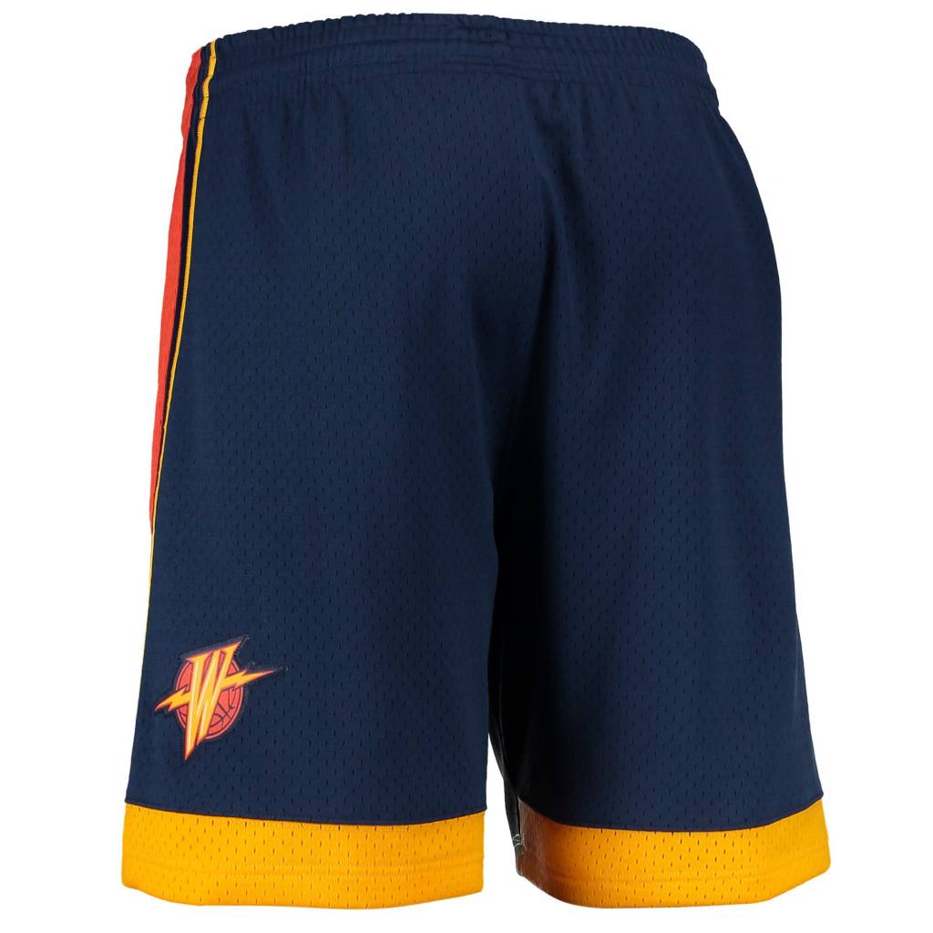 Mitchell & Ness Warriors Basketball Shorts Luxe Boutique