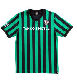 TANGO HOTEL Striped Soccer Jersey