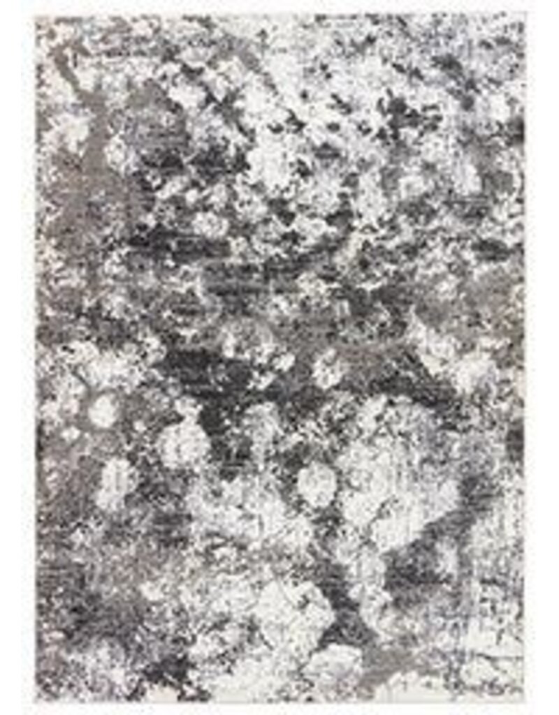 Masonic Cloudburst Area Rug Black Grey White