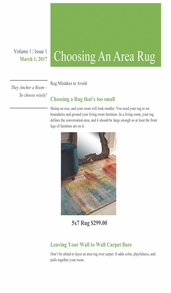 Design Tips & Trends March 1, 2017