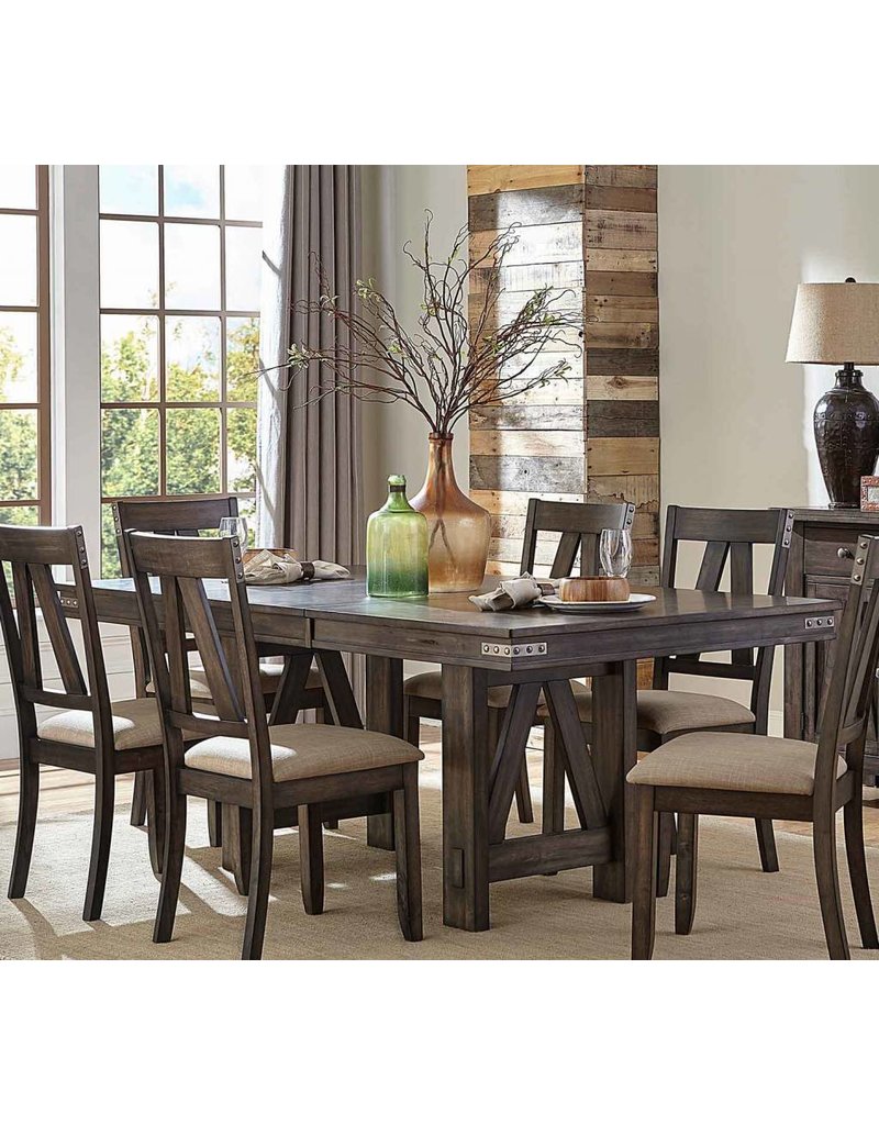 Homelegance Mattawa Rectangular Dining Table With Erfly Leaf