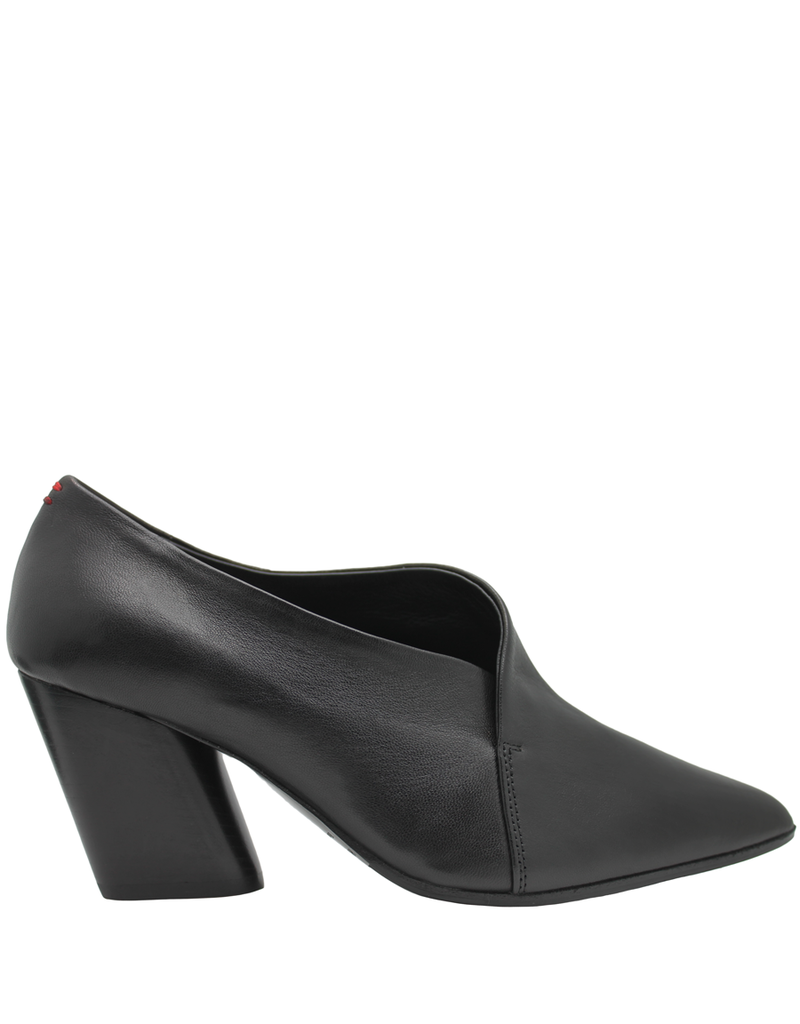 black medium heel dress shoes