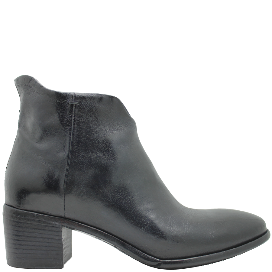 dark blue ankle boots