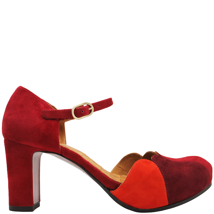 chie mihara red shoes