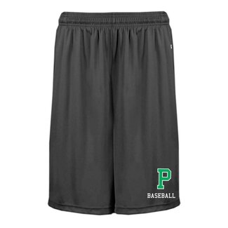 Badger Palmdale HS Baseball Badger Black B-Core Pocketed Shorts - 4119