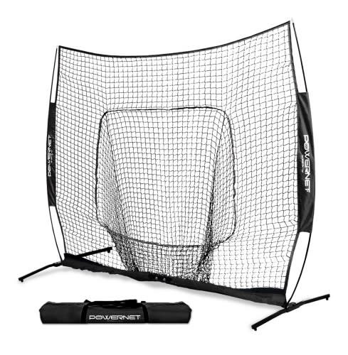 PowerNet 7X7 PRO Baseball - Single Piece Frame Hitting Net