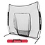PowerNet The Original 7x7 FT Baseball Softball Training Net - BLACK