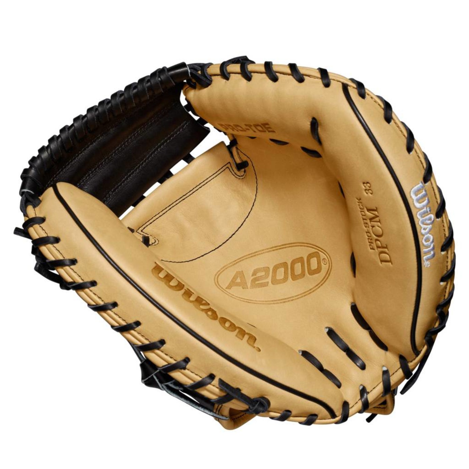 Wilson A2000 CM33 WBW100710 33 Baseball Catcher's Mitt - 2021 Model