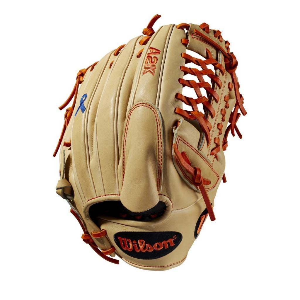 MARK MELANCON GAME MODEL CUSTOM A2K CJW GLOVE - MAY 2018