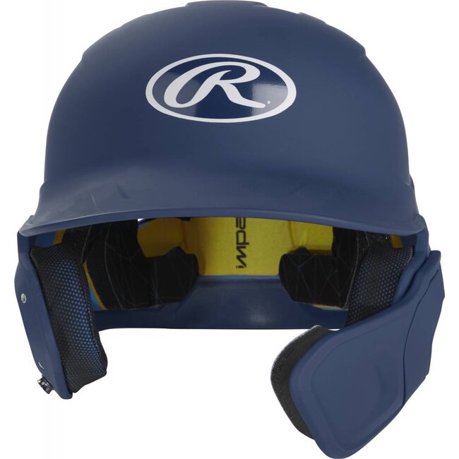 Rawlings Mach Senior One-Tone Matte Helmet w/R Flap -MACHEXTRSR (RHB)