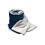 LHS Baseball Alpine Fleece Navy Micro Mink Sherpa Blanket - 8712