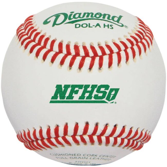 Diamond DOL-A NFHS Official League Leather Baseballs