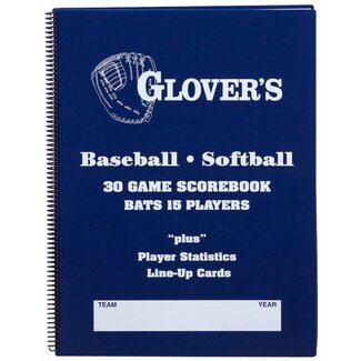 Glover's Glover's 30 Game Scorebook:  BB-106