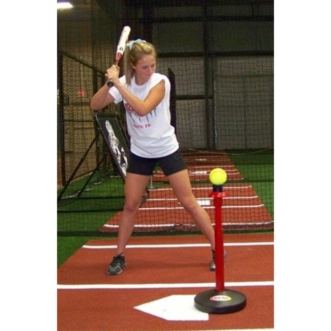 Muhl Tech Brush Top Batting Tee Bagger Sports