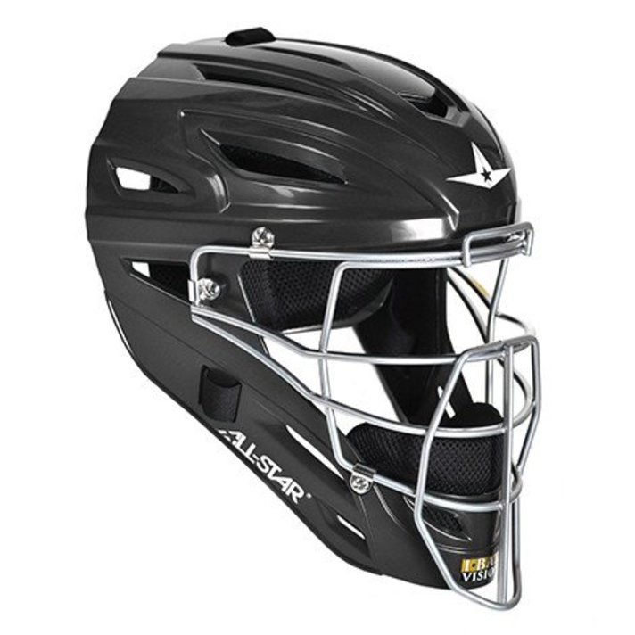 All Star Two Tone Catchers Helmet MVP2500MTT With Matte Finish - Adult