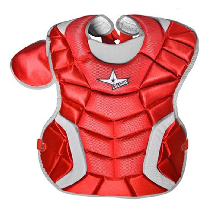 All-Star System 7 Axis 12-16 15.5" Baseball Catcher's Chest Protector 