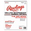 Rawlings Deluxe System-17 Baseball Scorebook: 17SBDLX