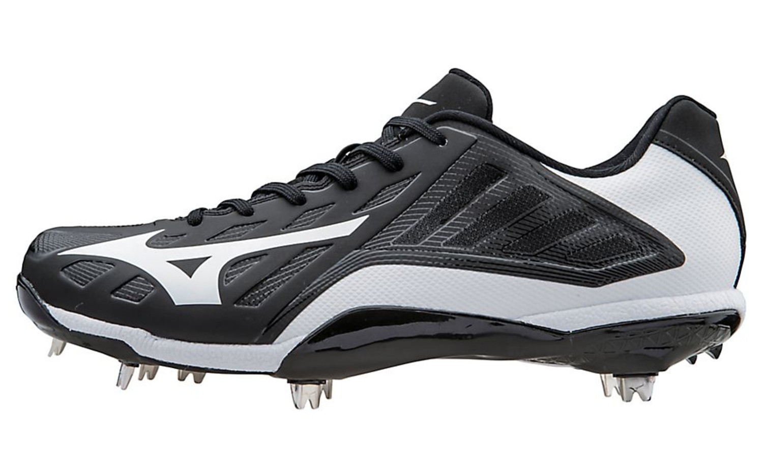 mizuno men's heist iq low metal baseball cleat