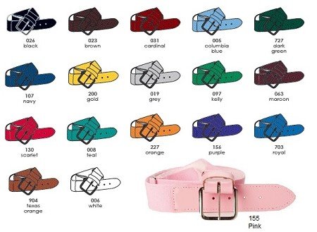 Baseball Belt or Softball Belt for All Ages — TCK