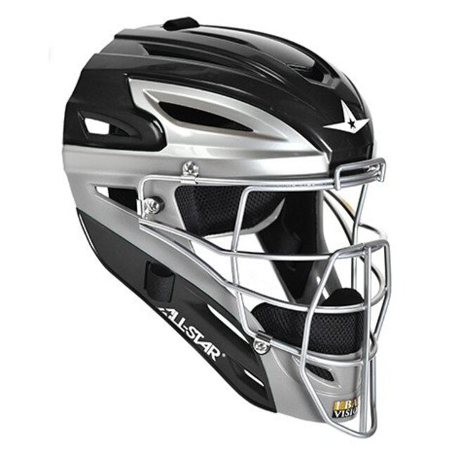 All-Star System Seven Adult Two Tone Catching Helmet - MVP2500TT
