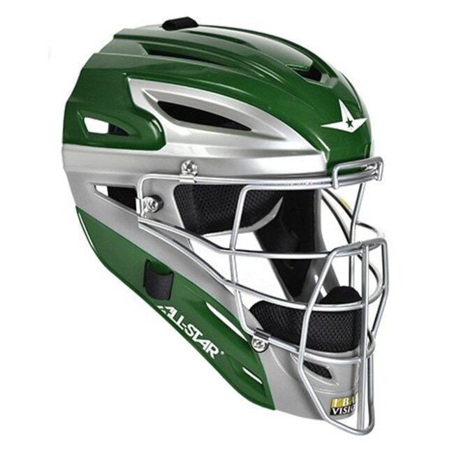 All-Star System Seven Adult Two Tone Catching Helmet - MVP2500TT