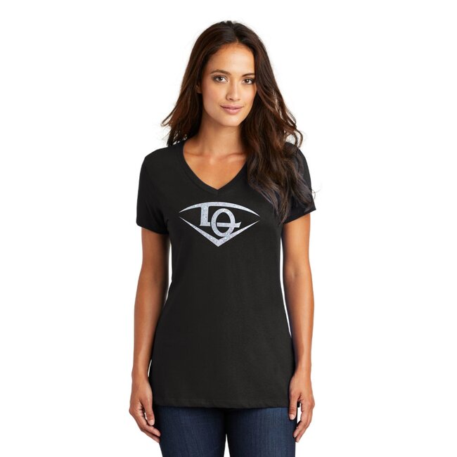 Lights Out District Women’s Perfect Weight V-Neck Tee