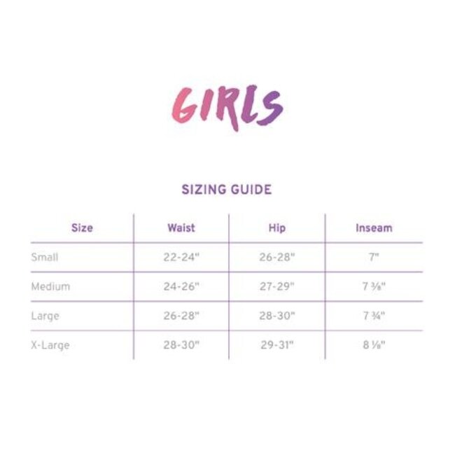 RIP-IT Women's Period Protection Sliding Shorts Pro