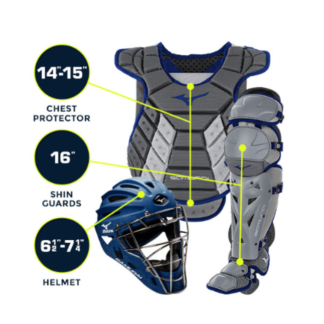 Mizuno Samurai Womens Box Set 14-15" -380421