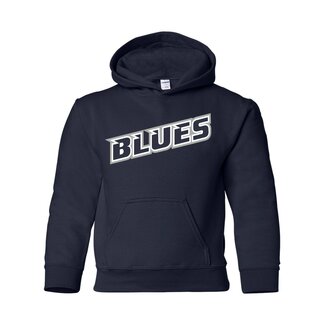 SCV Blues Gildan 18500B Youth  Cotton Hoodie