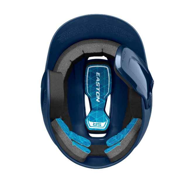 Easton Z5 2.0 Solid Junior Batting Helmet w/Universal Jaw Guard -Z520MATTEJAW