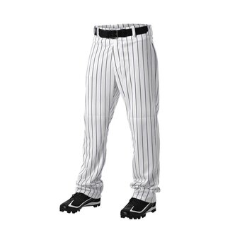 Alleson Alleson Youth Pinstripe Open Hem Pants: 605WPNY